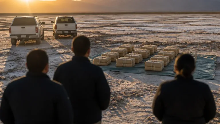 Fiscalía y policías incautan 1.884 kilos de droga y hallan un fusil en operativos en Antofagasta