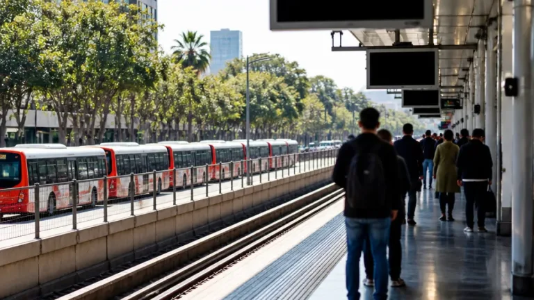 Metro interrumpe servicio en tramo poniente de Línea 1 por emergencia médica y habilita buses de apoyo